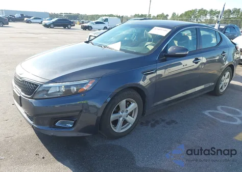 2015 Kia Optima Lx из США, поврежденный, VIN KNAGM4A74F5637004